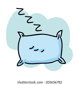 Sleep design over white background, vector illustration