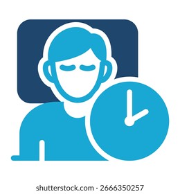 Icon-Element für Schlafstörungen für Design