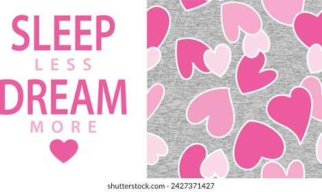 sleep dream graphic tees for girl