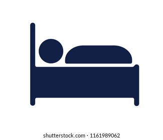 sleep glyph icon , designed for web and app