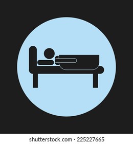 sleep graphic design , vector illustration