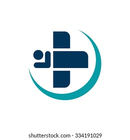 sleep health care. logo and symbol.