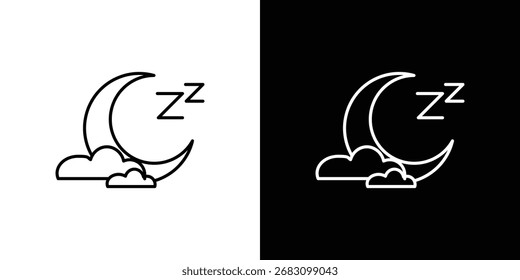 Icono de suspensión en trazo editable. Ilustración vectorial EPS 10.