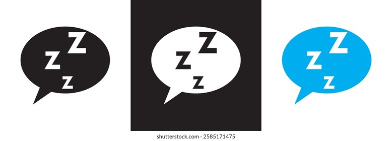 Sleep  icon set. Sleeping person, sleep, night rest, bed, pillow, sleeping pills icon . Series  icons.  isolated on white and black background. vector illustration. EPS 10