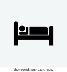 sleep icon vector