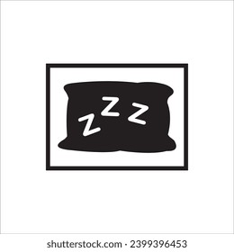 SYMBOL-DESIGN FÜR SLEEP-SYMBOL-VEKTORGRAFIK