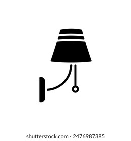 sleep lamp icon vector design template elegant style 