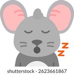 Sleep Line vector Icon Design