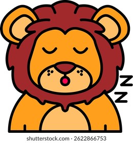 Sleep Line, Vektorsymbol-Design