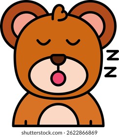 Sleep Line, Vektorsymbol-Design
