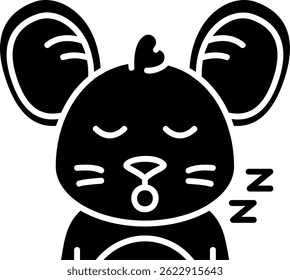 Sleep Line, Vektorsymbol-Design