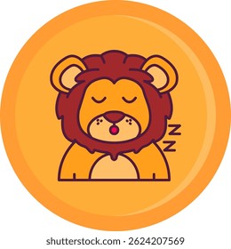 Sleep Line, Vektorsymbol-Design