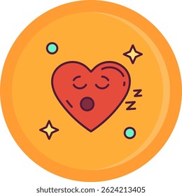 Sleep Line vector Icon Design
