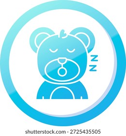 Sleep Line vector Icon Design