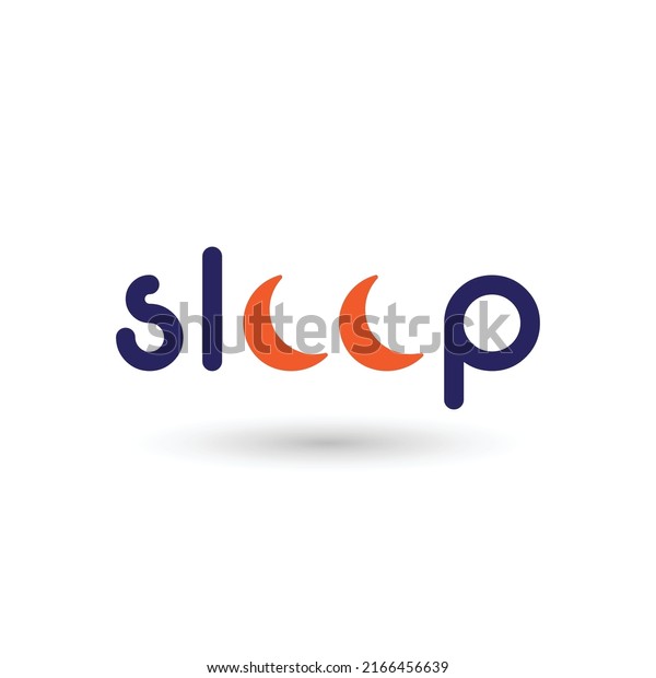 Sleep Logo Template Illustration Design Vector Stock Vector (Royalty ...
