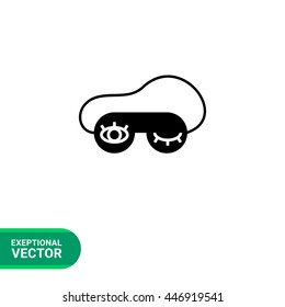 Sleep mask icon