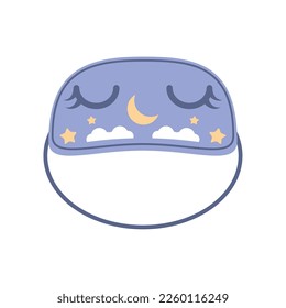 sleep mask icon white background