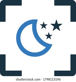 Sleep, Night Mode Icon Design