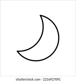 Sleep outline vector icon. Linear style sign for mobile concept and web design. Logo Sleep illustration. Single high quality symbol.