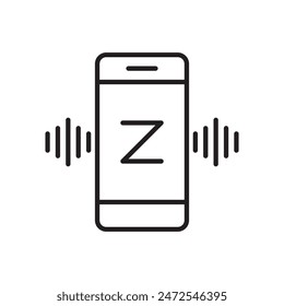 Sleep Phone Icon Sign Symbol