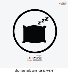 Sleep Related Vector Icons.vector illustration.