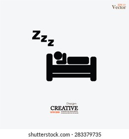 Sleep Related Vector Icons.vector illustration.