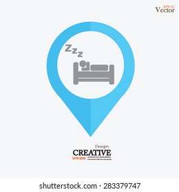 Sleep Related Vector Icons.vector illustration.