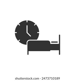 Sleep Time Icon Sign Symbol
