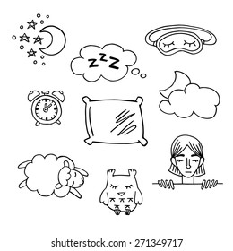 16,020 Sleeping Sketched Icons Images, Stock Photos & Vectors ...