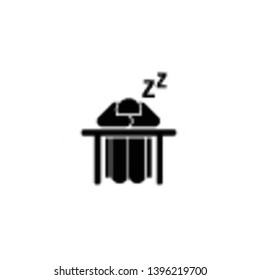 Sleep, tired, boy, student, classroom icon. Element of education pictogram icon. Premium quality graphic design icon. Signs and symbols collection icon for websites, web design