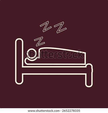 Sleep trendy useful important vector Illustration design fascinating colorful background.eps