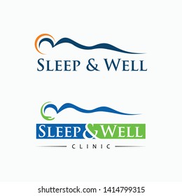 Sleep Well Health Care Vector Logo