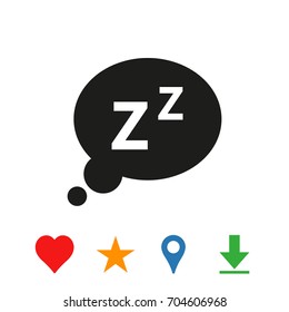 sleep zzz icon