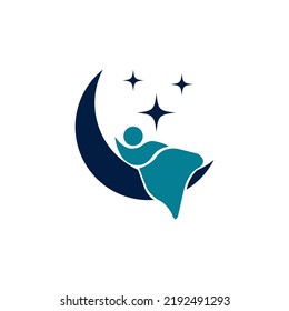 Sleep,Dream Logo Template vector symbol