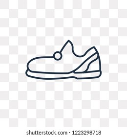 Sleepers vector outline icon isolated on transparent background, high quality linear Sleepers transparency concept can be used web and mobile