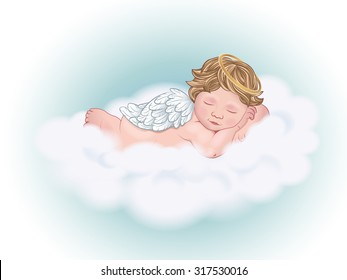 Sleeping Angel, vector