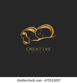 sleeping baby logo