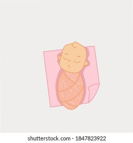 赤ちゃん お昼寝 のイラスト素材 画像 ベクター画像 Shutterstock