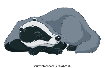 Insignia para dormir aislada en ilustración vectorial de caricatura de fondo blanco