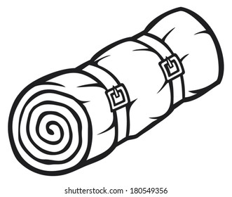 sleeping bag (bed roll)