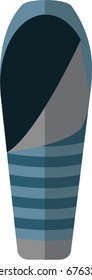 Sleeping bag icon