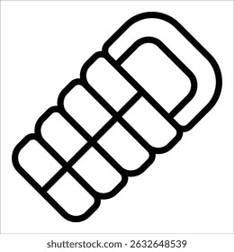 Sleeping Bag Icon Element For Design