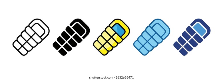 Sleeping Bag Icon Element For Design