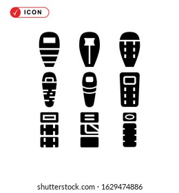 sleeping bag icon or logo isolated sign symbol vector illustration - Collection of high quality black style vector icons
