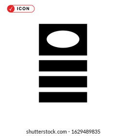 sleeping bag icon or logo isolated sign symbol vector illustration - high quality black style vector icons
