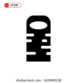 sleeping bag icon or logo isolated sign symbol vector illustration - high quality black style vector icons
