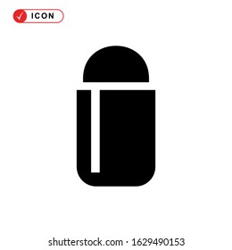 sleeping bag icon or logo isolated sign symbol vector illustration - high quality black style vector icons
