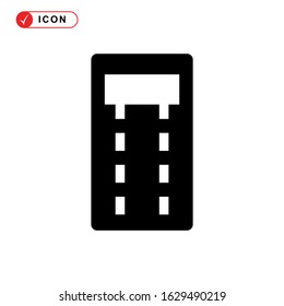sleeping bag icon or logo isolated sign symbol vector illustration - high quality black style vector icons
