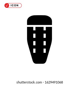 sleeping bag icon or logo isolated sign symbol vector illustration - high quality black style vector icons
