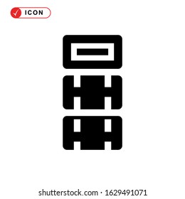 sleeping bag icon or logo isolated sign symbol vector illustration - high quality black style vector icons

